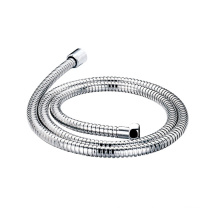 High pressure popular 1.5 meter flexible Brass/Stainless steel double interlock flexible hose and PVC hose bathroom shower hose